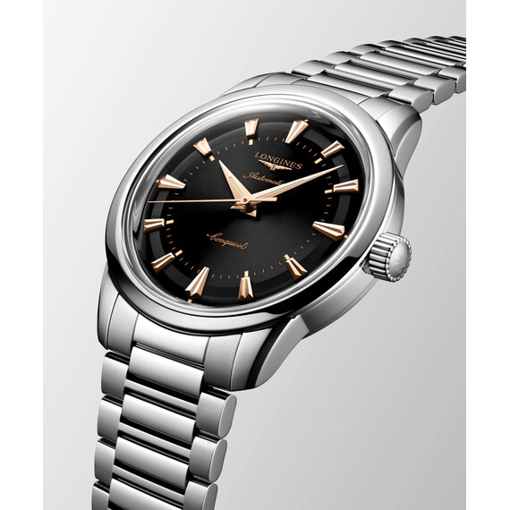 Hodinky Longines Conquest Heritage L1.649.4.52.6, Verze: černá2 , 5 image