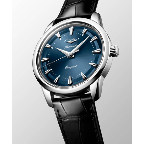 Pánské hodinky Longines Conquest Heritage L1.650.4.92.2, Verze: modrá , 3 image