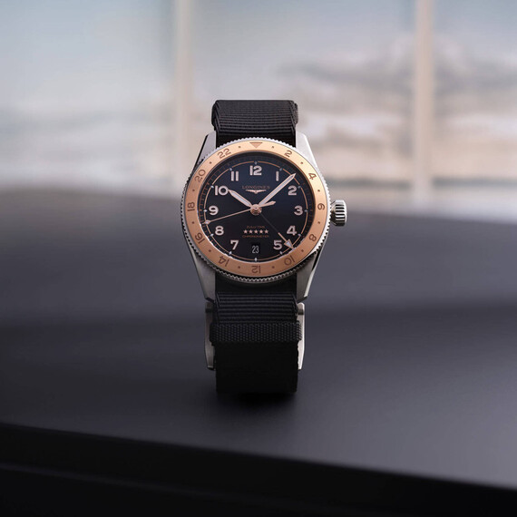 Pánské hodinky Longines Spirit Zulu Time 1925 L3.803.5.53.6, Verze: růžové zlato , 10 image