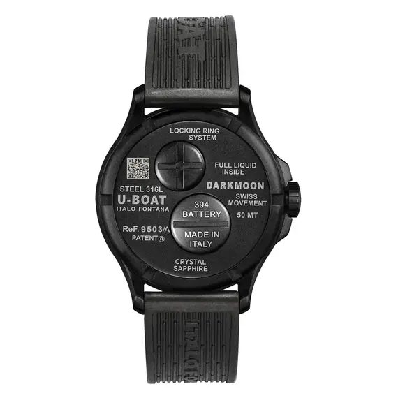 Pánské hodinky U-BOAT Darkmoon 40 mm Green PVD Soleil 9503, Verze: zelená2 , 2 image