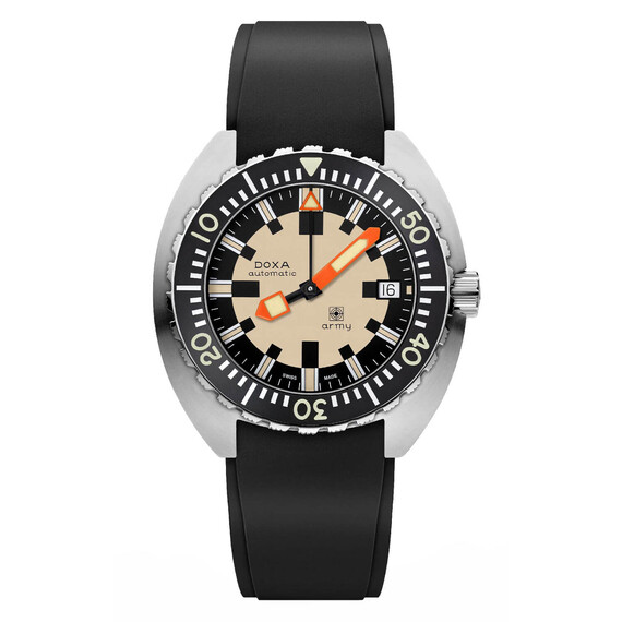 Pánské hodinky Doxa Army 785.10.031.20, Verze: černá 