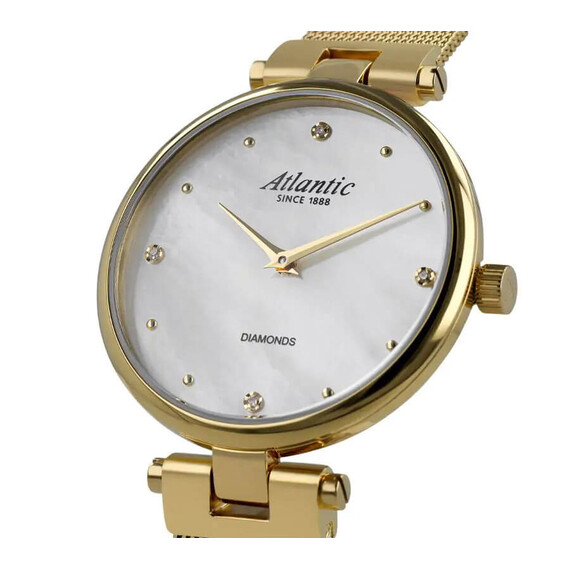 Dámské hodinky Atlantic Elegance Royal Diamonds 29044.45.07GMB, Verze: žluté zlato , 5 image