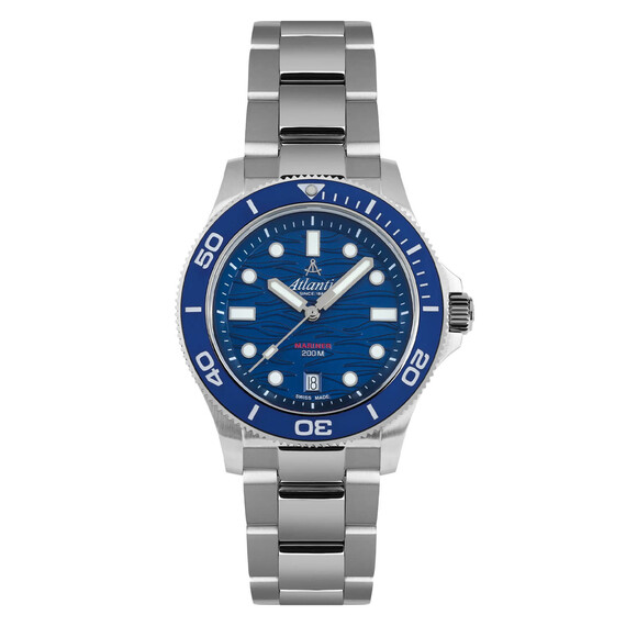 Pánské hodinky Atlantic Mariner 81376.41.59, Verze: modrá2 