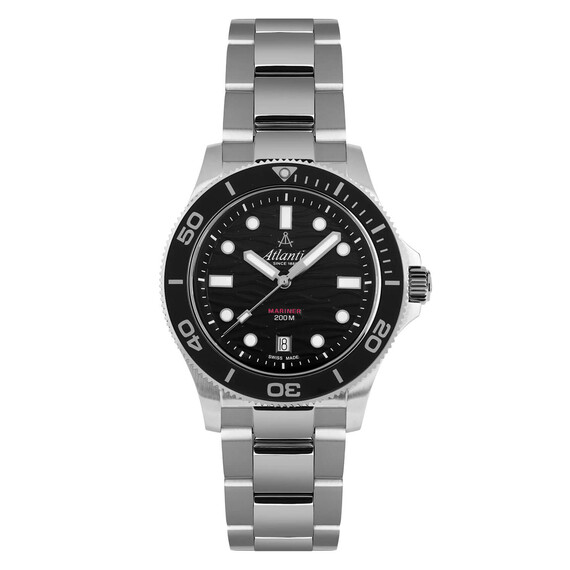 Pánské hodinky Atlantic Mariner 81376.41.69, Verze: černá 