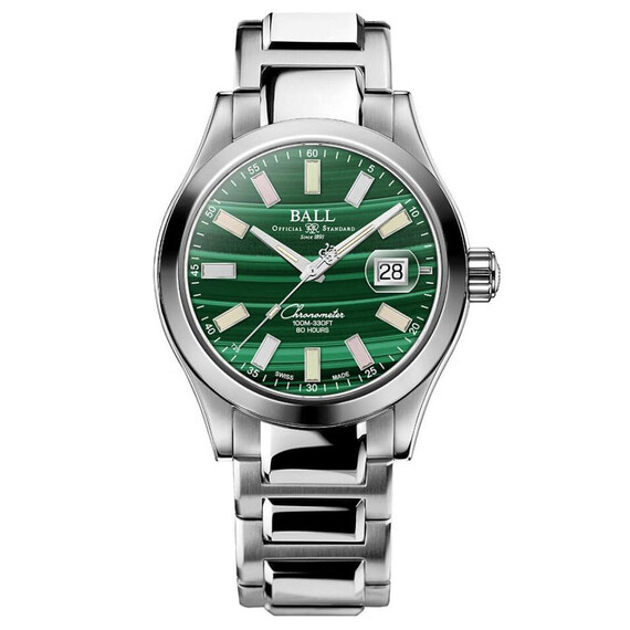 Pánské hodinky Ball Engineer M Marvelight Amazing Grace NM9032C-S7CJ-MALR, Verze: zelená2 