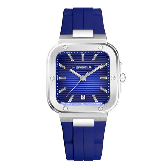 Pánské hodinky Herbelin Cap Camarat Square 12246A115CB, Verze: modrá2 