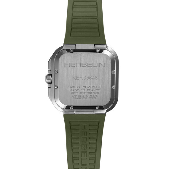 Pánské hodinky Herbelin Cap Camarat Square Chronographe 35646A116CK, Verze: zelená , 3 image