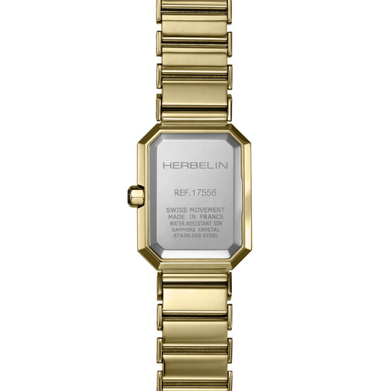 Dámské hodinky Herbelin Octogone 17556BP1N19, Verze: žluté zlato , 3 image