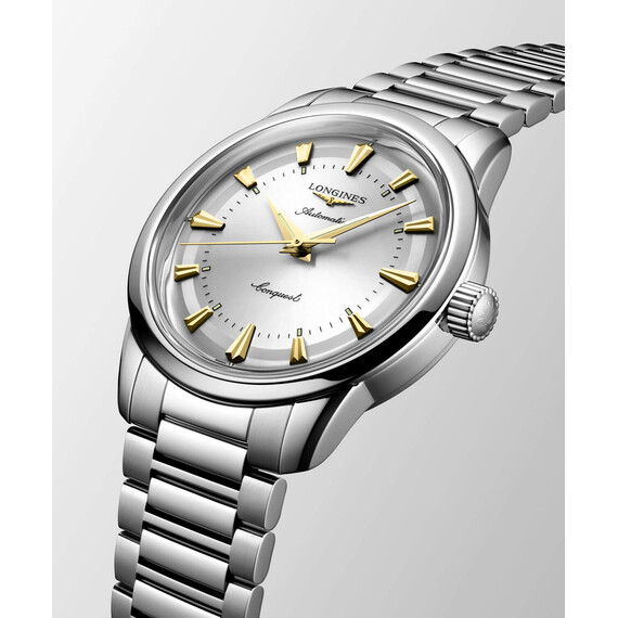 Hodinky Longines Conquest Heritage L1.649.4.72.6, Verze: stříbrná , 5 image