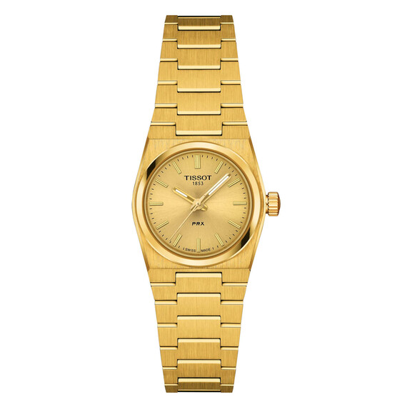 Dámské hodinky Tissot PRX Quartz 25MM T137.010.33.021.00, Verze: žluté zlato 