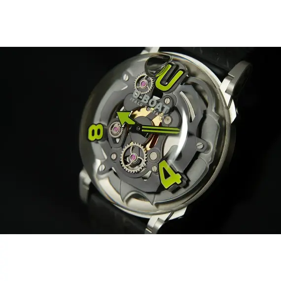 Pánské hodinky U-BOAT U-65 44 mm SS Green 3350, Verze: černá , 3 image