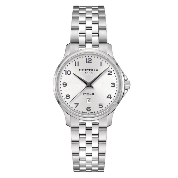 Dámské hodinky Certina DS-8 Lady C045.010.11.032.00, Verze: stříbrná 