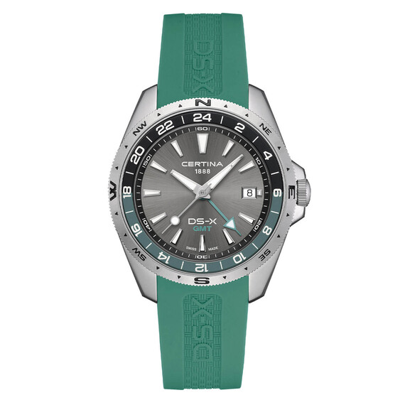 Pánské hodinky Certina DS-X GMT C047.452.17.081.00, Verze: zelená 