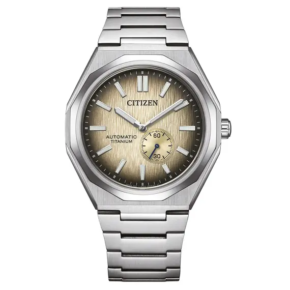Pánské hodinky Citizen Zenshin 60 Automatic NK5020-58P, Verze: béžová, krémová 