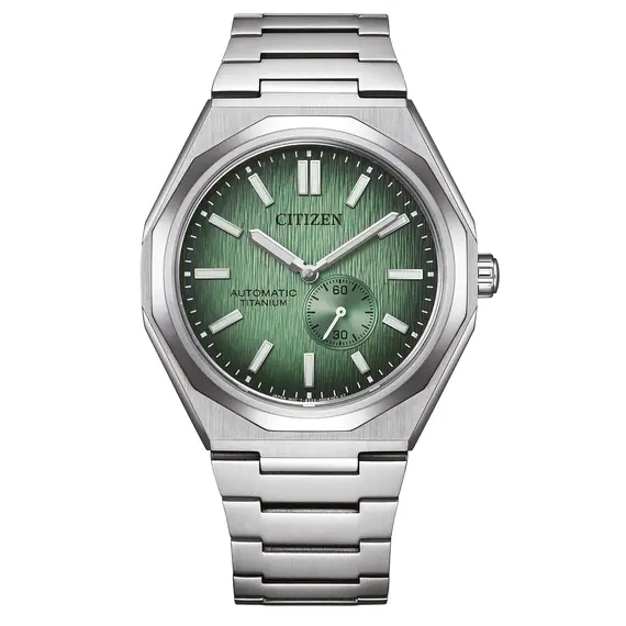 Pánské hodinky Citizen Zenshin 60 Automatic NK5020-58X, Verze: zelená 