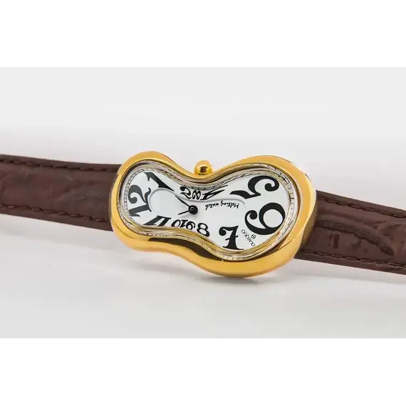 Pánské hodinky Exaequo Melting Watch PVD Gold Corsivo Numbers One Of 301 Limited Edition EX0002.0052 , 3 image