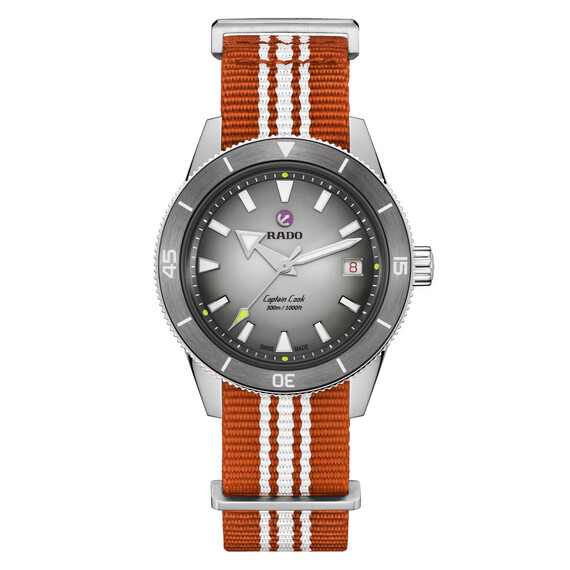 Dámské,Pánské hodinky Rado Captain Cook x Tennis Limited Edition R32222108, Verze: šedá , 2 image