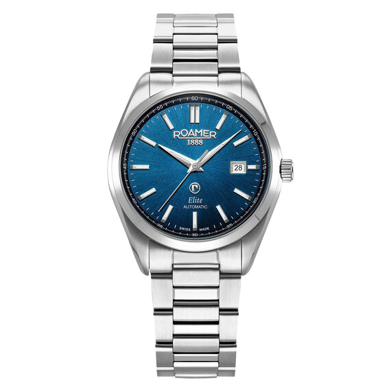 Pánské hodinky Roamer Elite 970983 41 45 20, Verze: modrá 