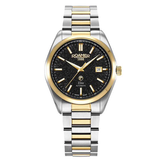 Pánské hodinky Roamer Elite 970983 47 85 20, Verze: černá 