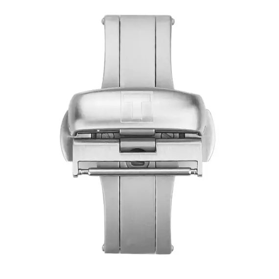 Spona Tissot barva stříbrná matná 22 mm, Verze: stříbrná2, Šířka: 22 