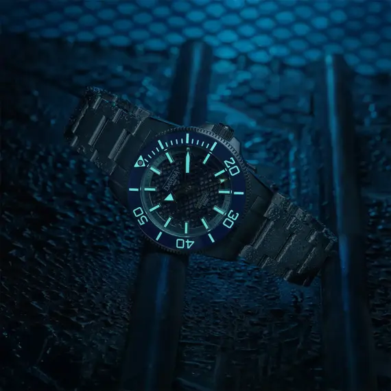 Pánské hodinky Davosa Argonautic 41 Shark Diver Limited Edition 161.541.50, Verze: černá , 12 image