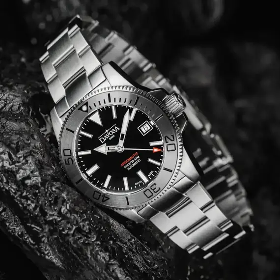 Pánské hodinky Davosa Argonautic 39 BS 161.532.20, Verze: černá2 , 2 image