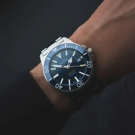 Pánské hodinky Davosa Argonautic 39 161.532.40, Verze: modrá , 8 image