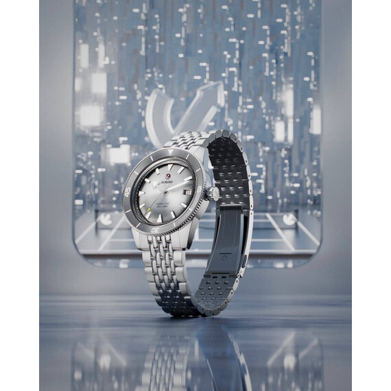 Dámské,Pánské hodinky Rado Captain Cook x Tennis Limited Edition R32222108, Verze: šedá , 10 image