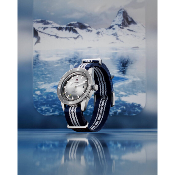 Dámské,Pánské hodinky Rado Captain Cook x Tennis Limited Edition R32222108, Verze: šedá , 20 image