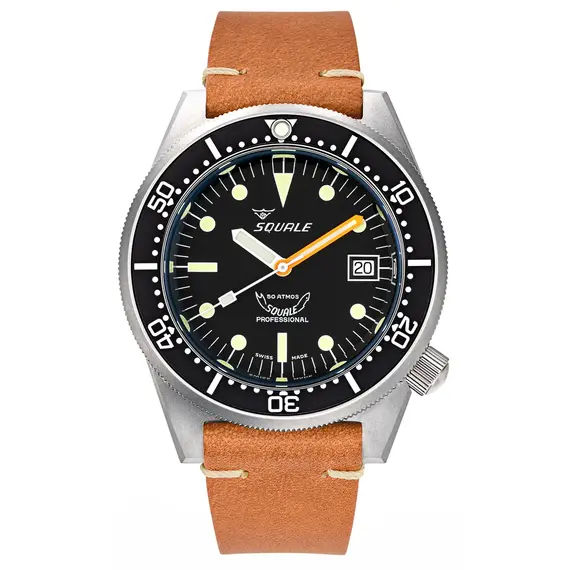 Pánské hodinky Squale 1521 Black Blasted 1521BKBL.PC, Verze: černá3 