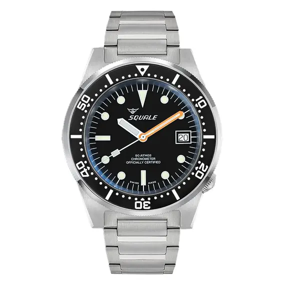 Pánské hodinky Squale 1521 Classic COSC 1521COSCL.SQ20B, Verze: černá3 