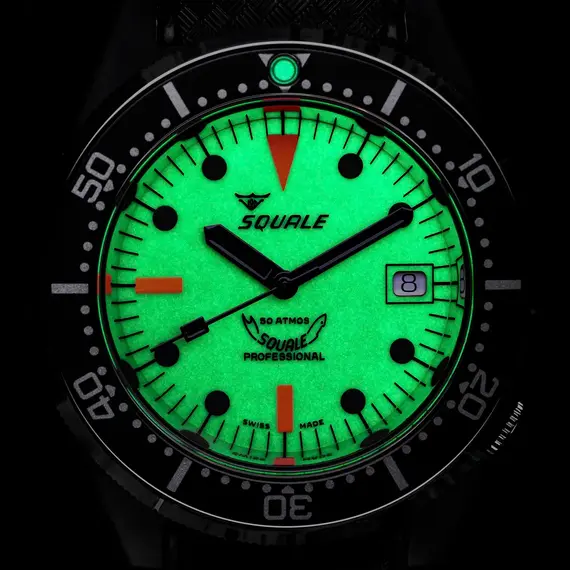 Pánské hodinky Squale 1521 Full Luminous 1521FULL.SQ20L, Verze: bílá , 9 image