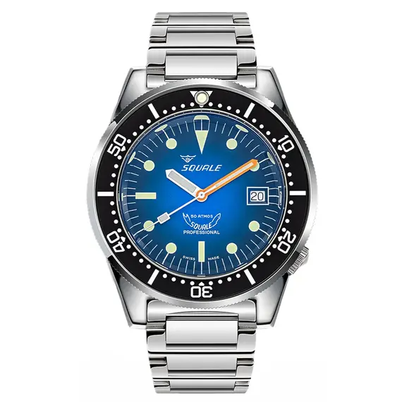 Pánské hodinky Squale 1521 Blue Ray 1521PROFD.SQ20L, Verze: modrá2 