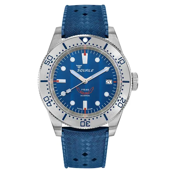 Pánské hodinky Squale 1545 1545SSBLC.HTB, Verze: modrá2 