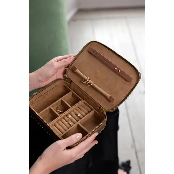 Pouzdro na šperky WOLF Ida 190042, Verze: hnědá , 5 image