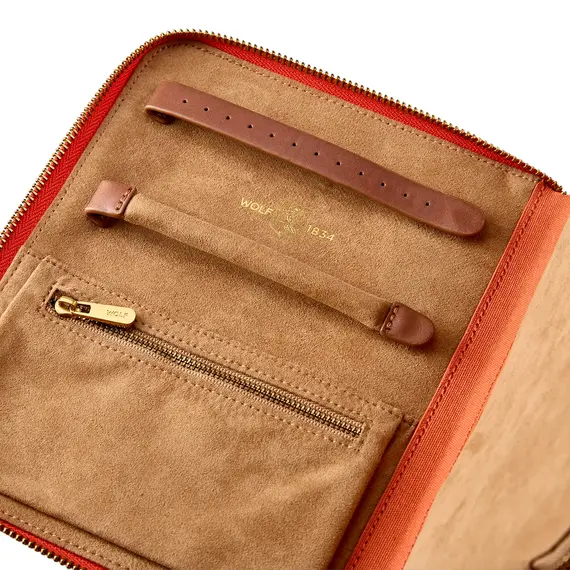 Pouzdro na šperky WOLF Ida 190046, Verze: oranžová , 4 image