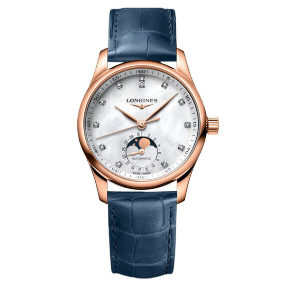Dámské hodinky Longines Master Collection L2.409.8.87.2, Verze: růžové zlato 