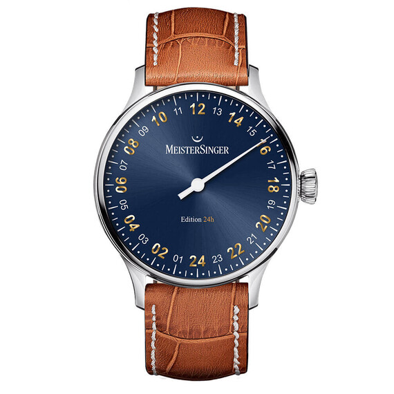 Pánské hodinky MeisterSinger Edition 24H ED-PM99-24H, Verze: modrá 
