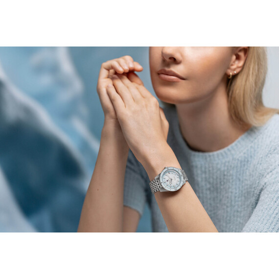 Dámské,Pánské hodinky Rado Captain Cook Automatic R32223203, Verze: modrá , 3 image