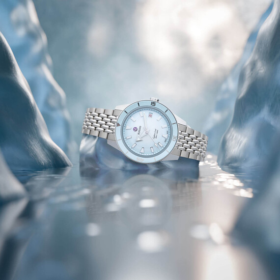 Dámské,Pánské hodinky Rado Captain Cook Automatic R32223203, Verze: modrá , 6 image