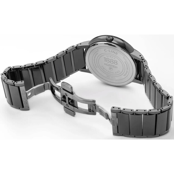 Pánské hodinky Roamer C-Line 997833 44 85 20, Verze: šedá , 3 image