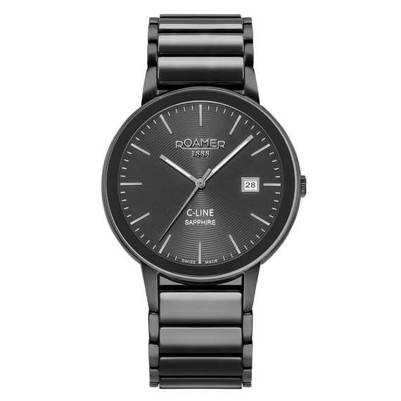 Pánské hodinky Roamer C-Line 997833 45 85 20, Verze: šedá2 
