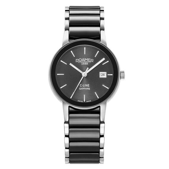 Dámské hodinky Roamer C-Line 997844 41 85 20, Verze: černá2 
