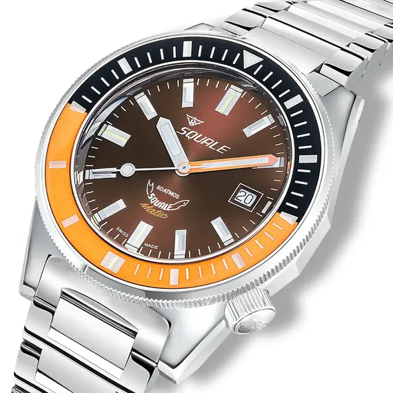 Pánské hodinky Squale Matic MATICXSD.SQ22L, Verze: hnědá , 3 image