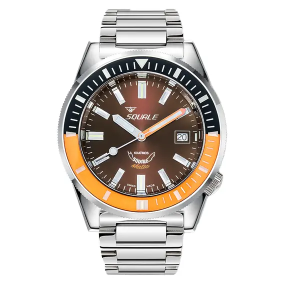 Pánské hodinky Squale Matic MATICXSD.SQ22L, Verze: hnědá 