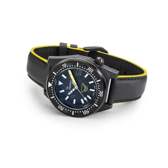 Pánské hodinky Squale T-183 Forged Carbon Yellow T183AFCY.RLY, Verze: žlutá , 4 image
