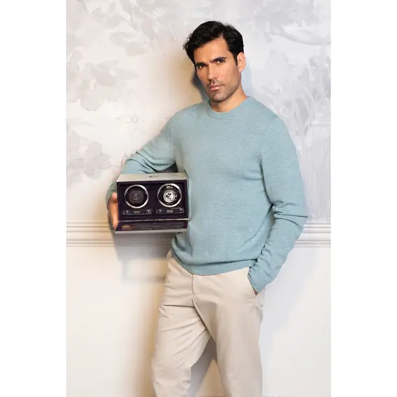 Natahovač pro 2 hodinek WOLF Silver 190004, Verze: stříbrná , 8 image