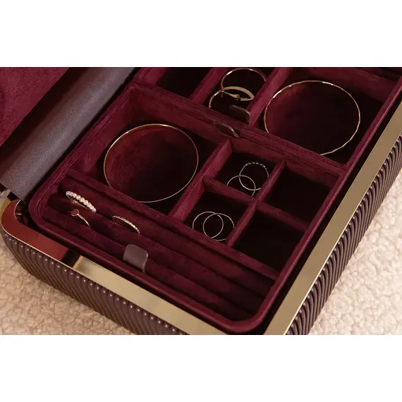 Box na šperky WOLF Bella 781026, Verze: vínová , 8 image