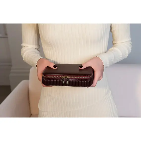 Pouzdro na šperky WOLF Bella 781326, Verze: vínová , 6 image