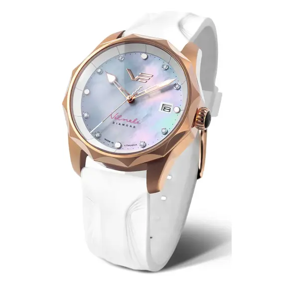 Dámské hodinky Vostok Europe Vilnele Diamond Solar VS42-125B754, Verze: růžové zlato , 3 image